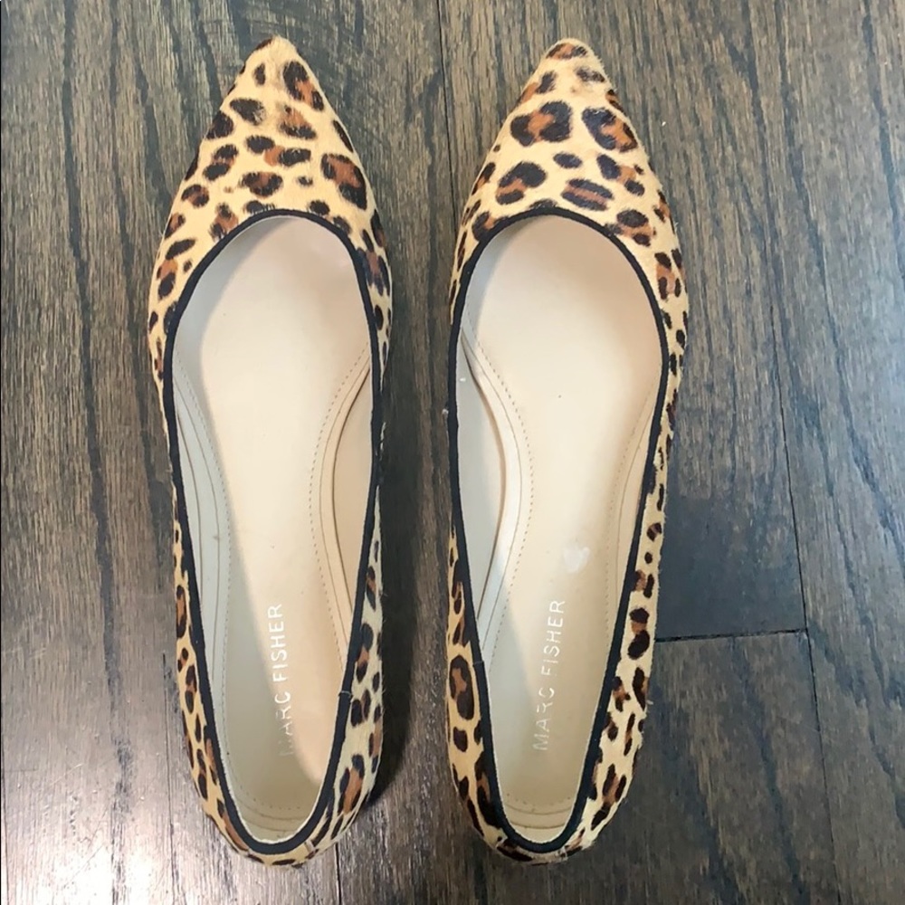 Marc Fisher Animal Print Flats